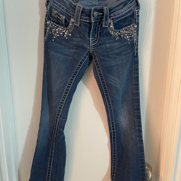 Miss Me Bootcut Girls/Juniors Jeans. - Picture 3 of 7